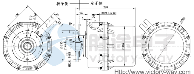 清倉機(jī)防爆滑環(huán)圖紙